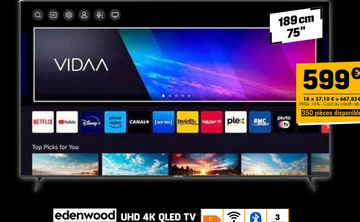 Offre: UHD 4K QLED TV