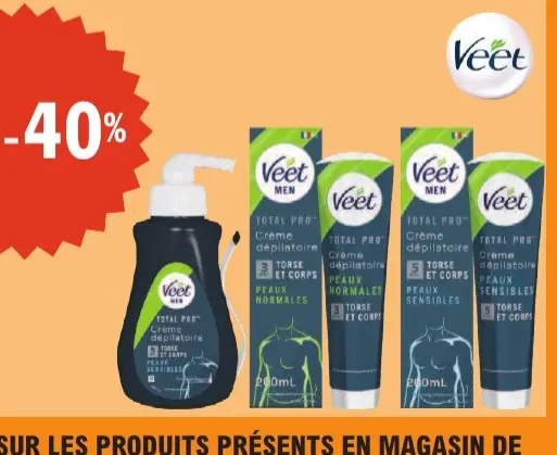 Offre: TOTAL PRO Crème dépilatoire