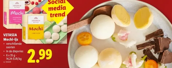 Promotie: Mochi-ijs