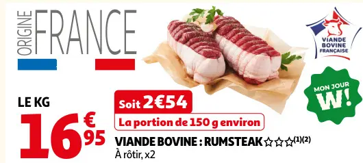 Promotie: Rumsteak