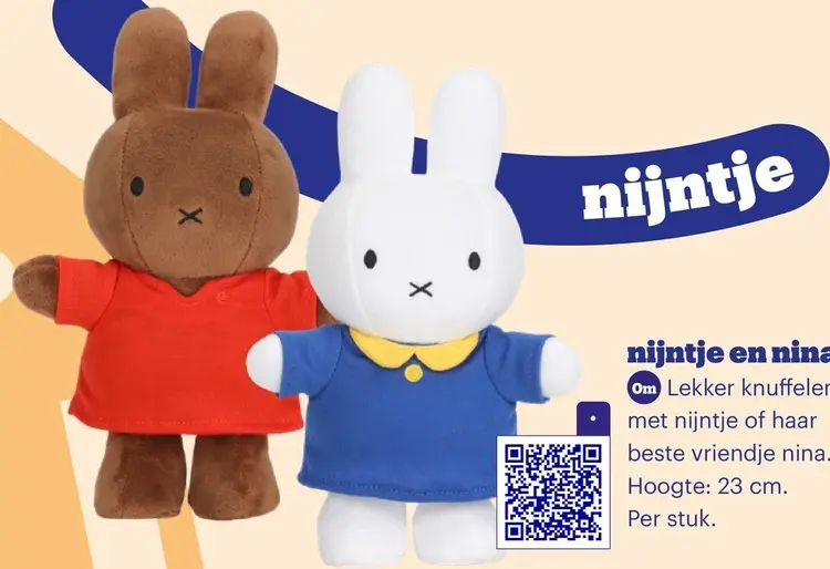 Aanbieding: Nijntje en nina