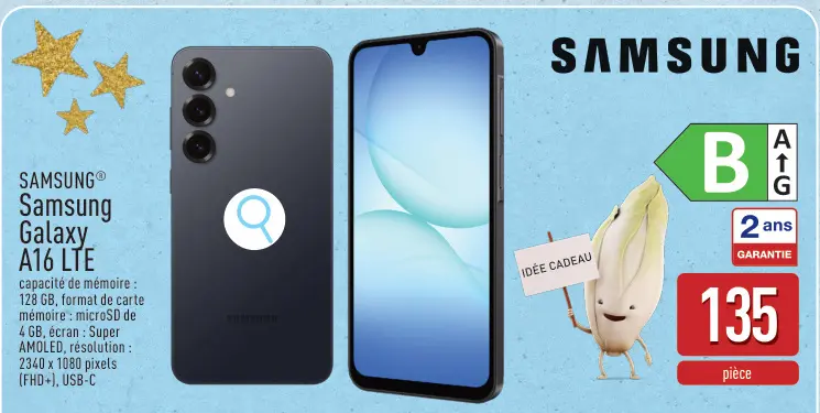 Offre: Samsung Galaxy A16 LTE