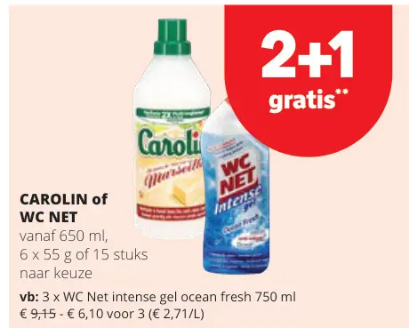 Promotie: CAROLIN of WC NET