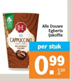 Aanbieding: Alle Douwe Egberts ijskoffie