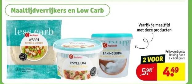 Aanbieding: Maaltijdverrijkers