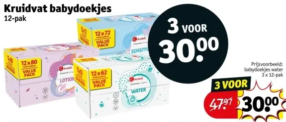 Aanbieding: babydoekjes