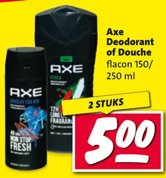 Aanbieding: Deodorant of douche