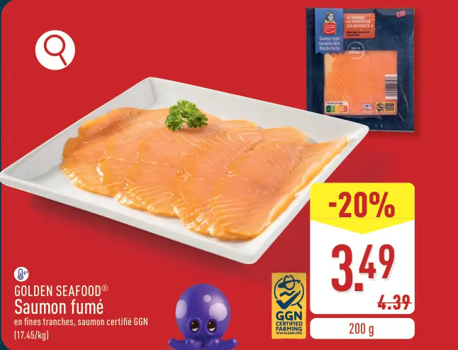 Offre: Saumon fumé /