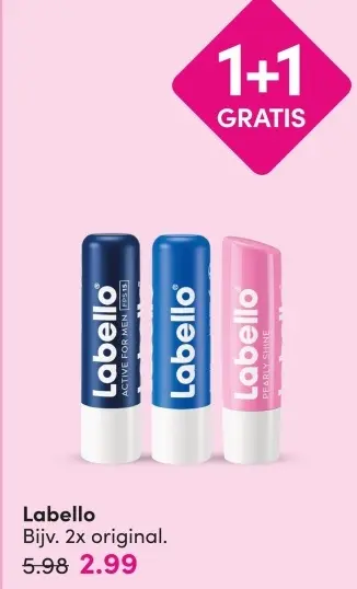 Aanbieding: Labello