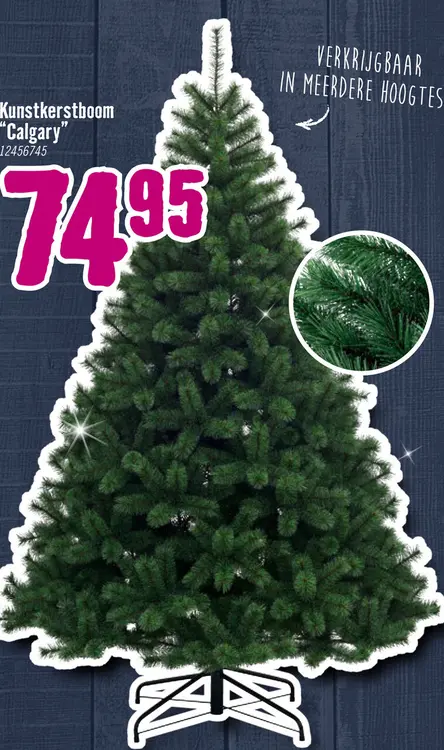 Aanbieding: LAFIORA Kunstkerstboom Calgary H 120 cm Ø 97 cm