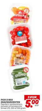 Aanbieding: PICK & MIX SNACKGROENTEN