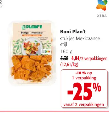Promotie: Boni Plan't