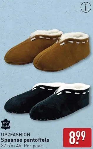 Aanbieding: Spaanse pantoffels