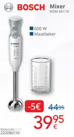 Aanbieding: BOSCH Mixer MSM 66110