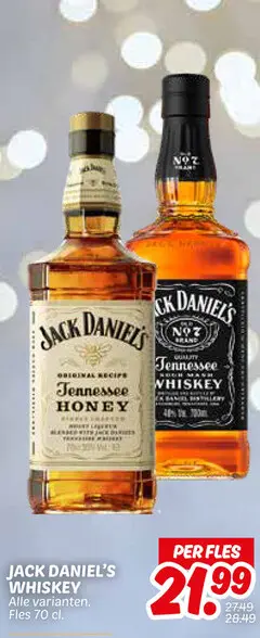 Aanbieding: Jack daniel's whiskey
