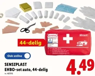 Promotie: EHBO-set auto