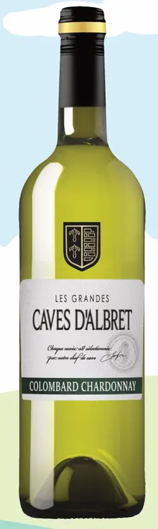 Aanbieding: Les Grandes Caves d'albret Colombard Chardonnay