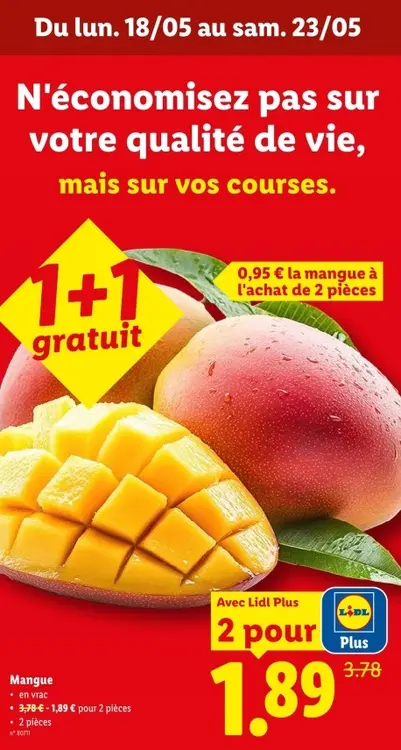 Offre: Mangue