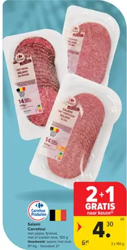 Aanbieding: Salami Carrefour