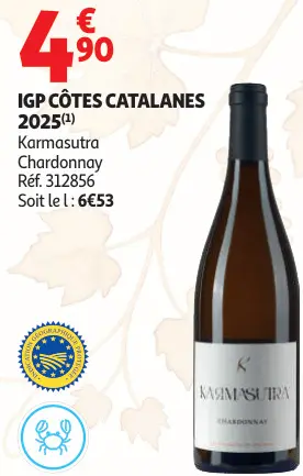 Offre: Karmasutra Chardonnay