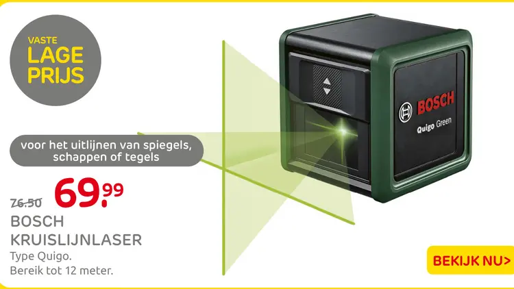 Aanbieding: KRUISLIJNLASER Type Quigo.