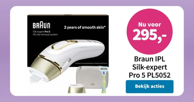 Promotie: Braun IPL Silk-expert Pro 5 PL5052
