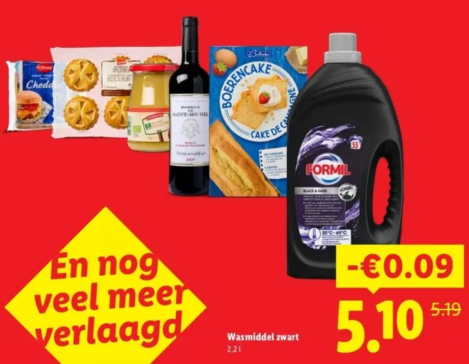Aanbieding: Wasmiddel zwart