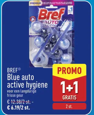 Promotie: Blue auto active hygiene