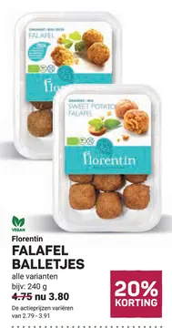Aanbieding: Falafel balletjes