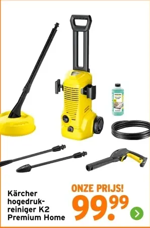 Aanbieding: hogedrukreiniger K2 Premium Home