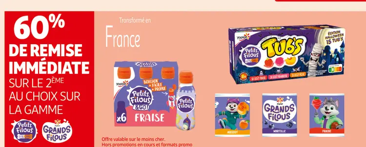 Promotie: Petits Filous & Grands Filous