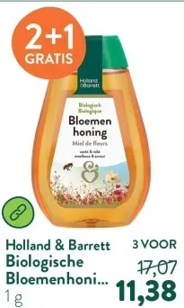 Aanbieding: Biologische Bloemenhoning