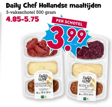 Aanbieding: Daily Chef Hollandse maaltijden
