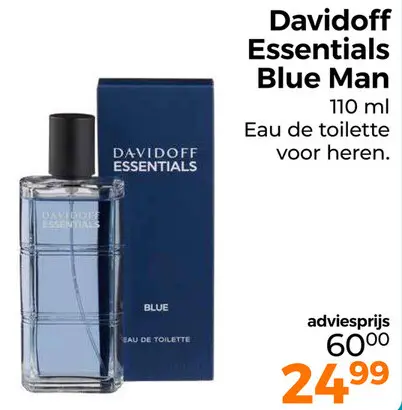 Aanbieding: Davidoff Essentials Blue Man