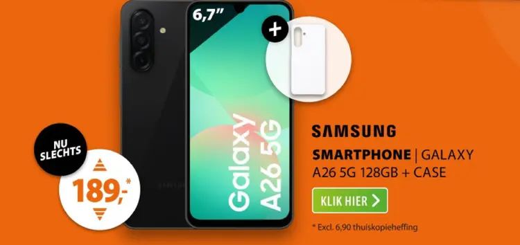 Aanbieding: Galaxy a26 5g
