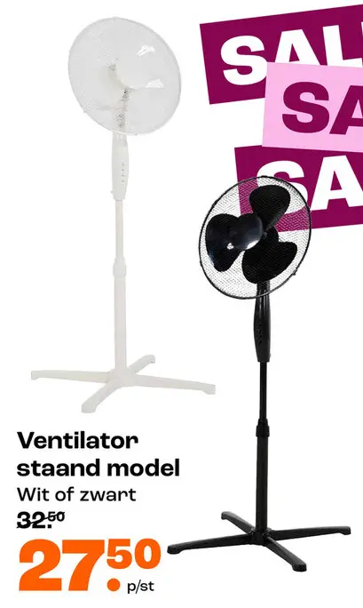 Aanbieding: Ventilator staand model