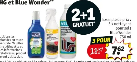 Offre: nettoyant pour sols