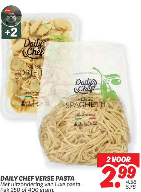 Aanbieding: Verse pasta