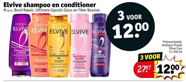 Aanbieding: Shampoo en conditioner