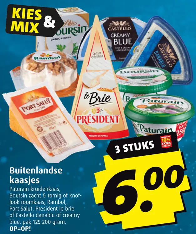Aanbieding: Buitenlandse kaasjes