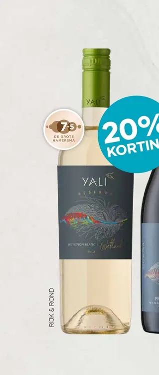 Aanbieding: Yali Reserva Sauvignon Blanc Wetland