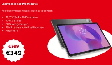 Aanbieding: Lenovo Idea Tab Pro Mediatek