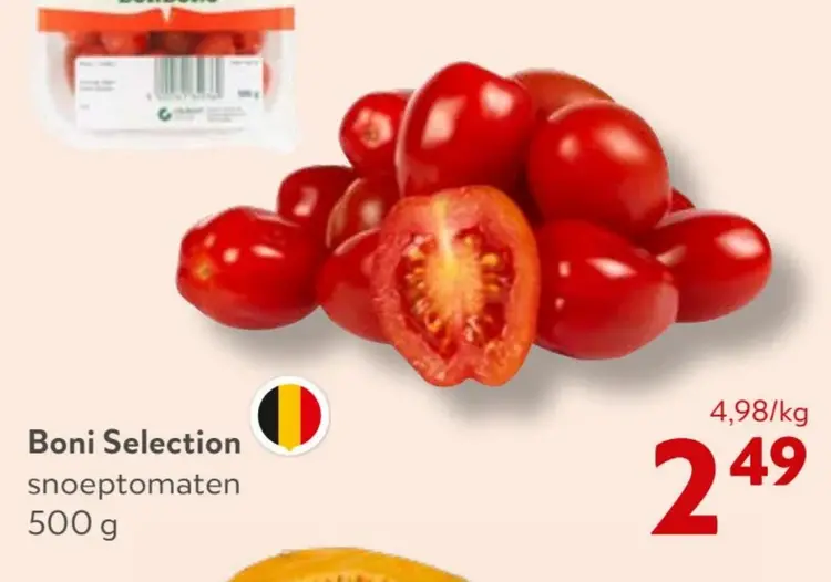 Promotie: Boni Selection snoeptomaten