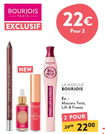 Offre: Mascara Twist, Lift & Freeze