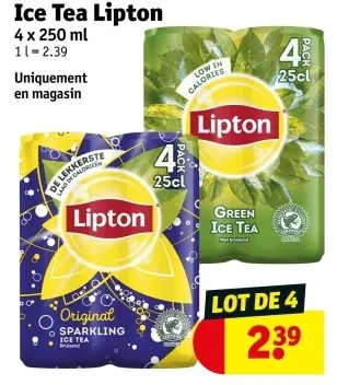 Offre: Ice Tea