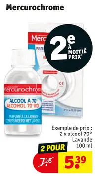 Offre: Mercurochrome