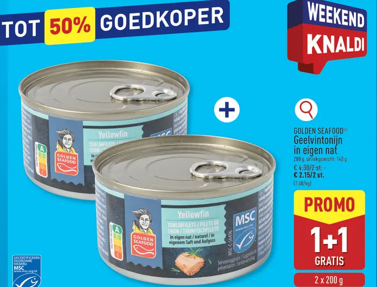 Promotie: Geelvintonijn