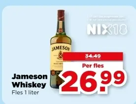 Aanbieding: Jameson Whiskey