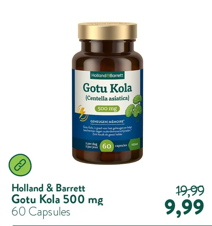Aanbieding: Gotu Kola 500 mg