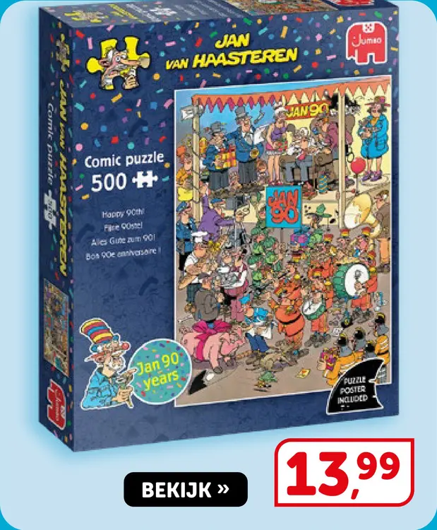 Aanbieding: Jan van Haasteren Comic Puzzle